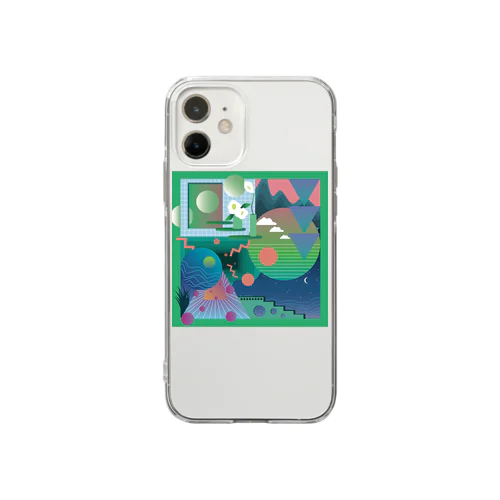 トロピカル Soft Clear Smartphone Case