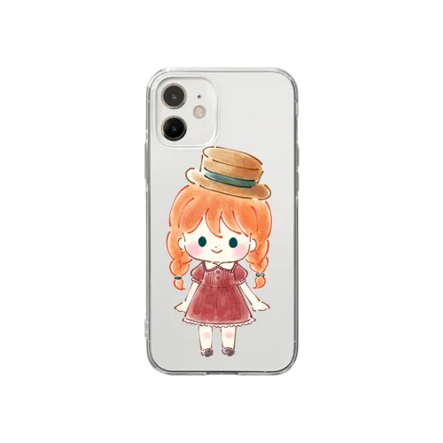 赤毛の子 Soft Clear Smartphone Case