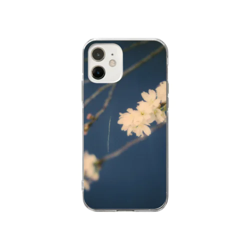 夜桜 Soft Clear Smartphone Case