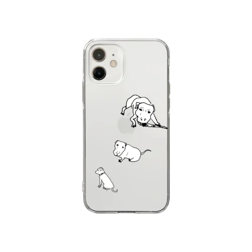 ワイルドだろ？！ Soft Clear Smartphone Case