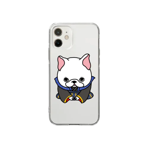 福助フレブルちゃん。 Soft Clear Smartphone Case