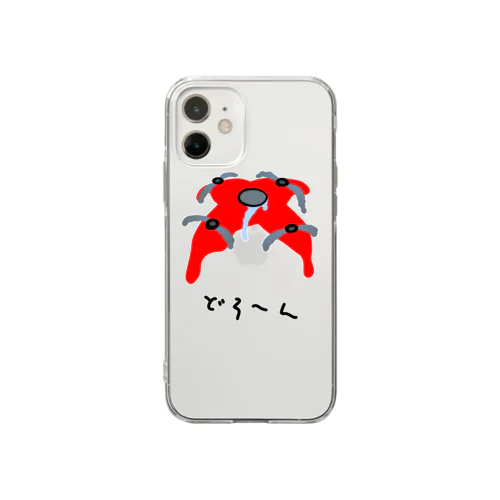 ドローン♪どろ～ん♪2102 Soft Clear Smartphone Case