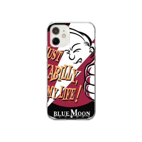 ビリー諸川JUST ROCKABILLY ALL MY LIFE Soft Clear Smartphone Case