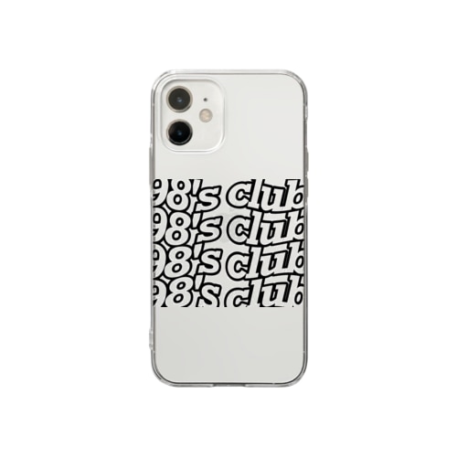 98's club Soft Clear Smartphone Case
