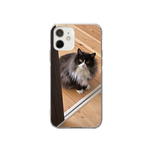 もなかさん Soft Clear Smartphone Case