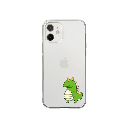 恐竜のきょうりゅうくん Soft Clear Smartphone Case