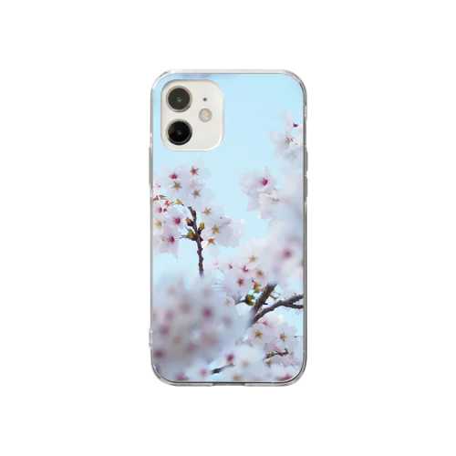 sakura2 Soft Clear Smartphone Case