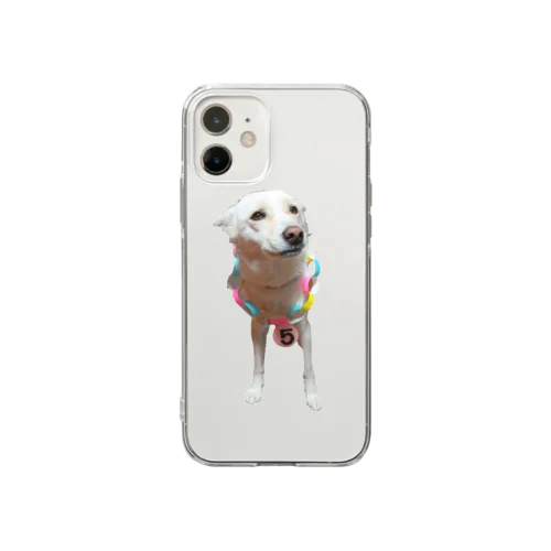 あさちゃんのスマホ Soft Clear Smartphone Case