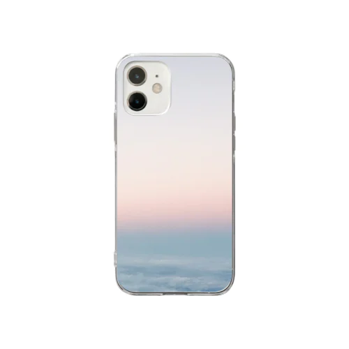 宇宙ステーションで見た朝焼け Soft Clear Smartphone Case