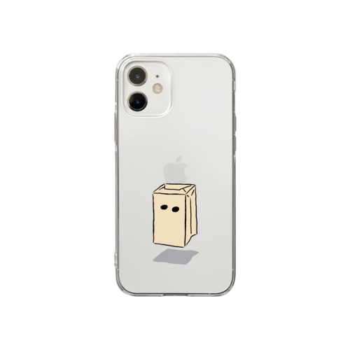 フルフェイス紙袋 Soft Clear Smartphone Case