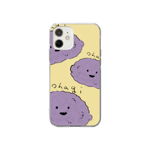 おはぎちゃんスマホケース Soft Clear Smartphone Case