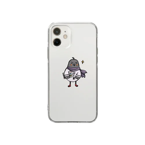 不動産戦士はと Soft Clear Smartphone Case