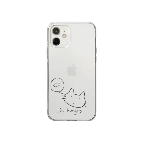 はらぺこねこ Soft Clear Smartphone Case