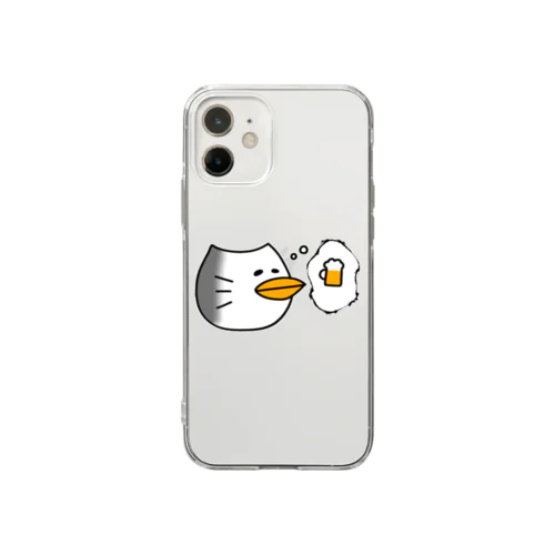 アル中★にゃるずばーど Soft Clear Smartphone Case