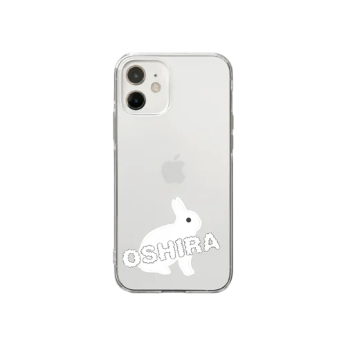 しらたまくん Soft Clear Smartphone Case