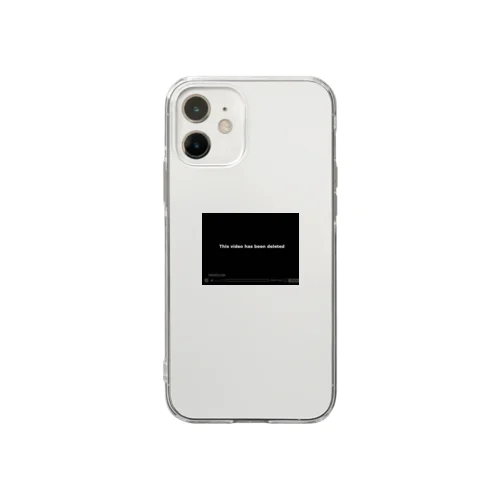 this video has been deleted  Soft Clear Smartphone Case