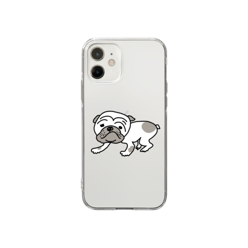 わんきち。 Soft Clear Smartphone Case