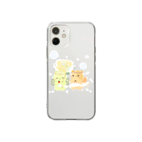 花の妖精🧚🏻‍♀️ Soft Clear Smartphone Case