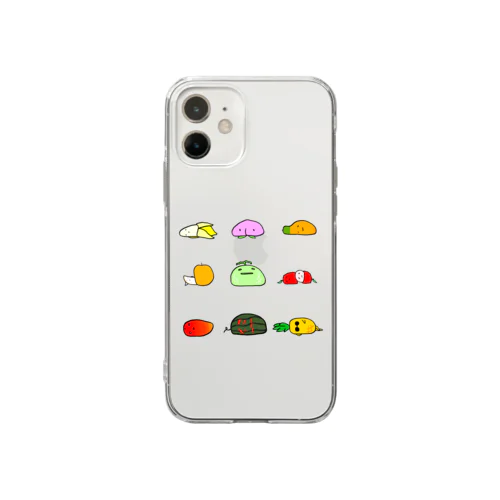 無気力サマー農園 Soft Clear Smartphone Case