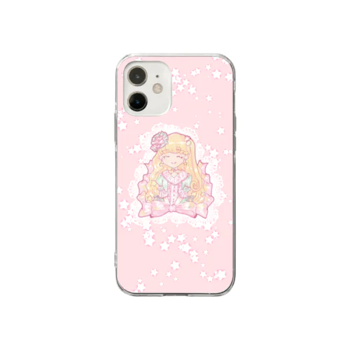 princess ribbon ソフトクリアスマホケース Soft Clear Smartphone Case