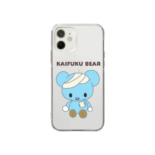 回復ベアシリーズ Soft Clear Smartphone Case