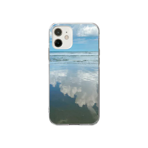 海の背中 Soft Clear Smartphone Case