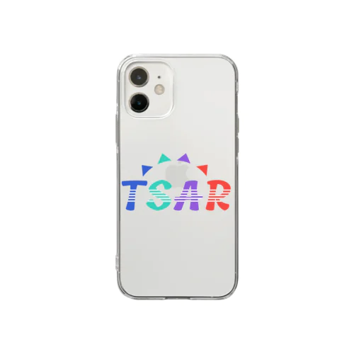 【TSAR】カラー文字のみVer. Soft Clear Smartphone Case