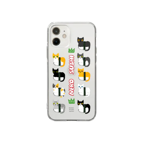 Neko Sushi Soft Clear Smartphone Case