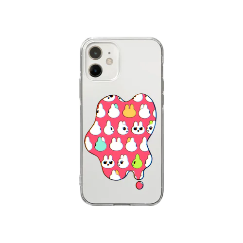 USA-CHAN Hole Soft Clear Smartphone Case