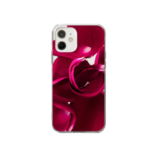 ROSE PETALS Soft Clear Smartphone Case