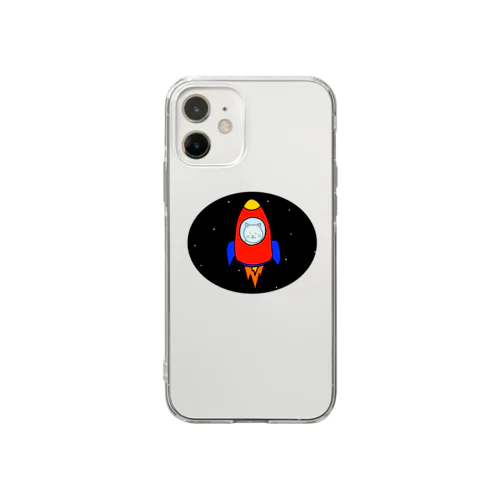 ロケットねこ Soft Clear Smartphone Case