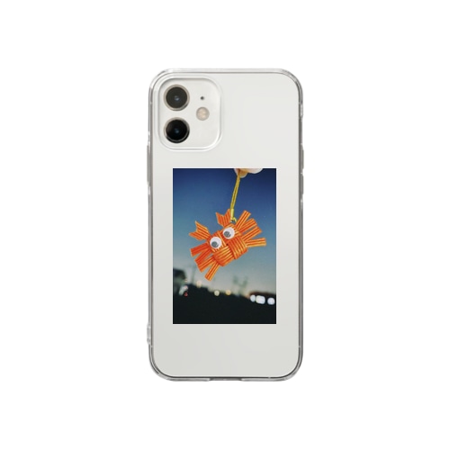 レトロ蟹Ⅱ Soft Clear Smartphone Case