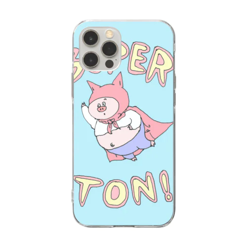 SUPER★TON Soft Clear Smartphone Case