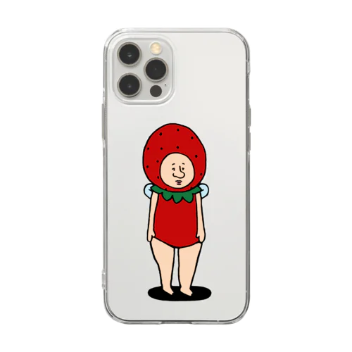 いちごの妖精さん　ひとり Soft Clear Smartphone Case