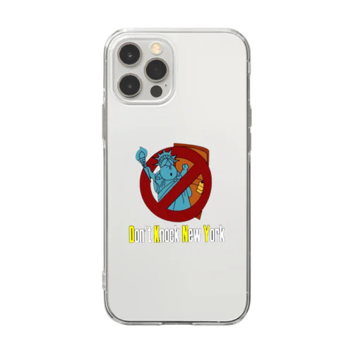 Don't　knock New York Soft Clear Smartphone Case