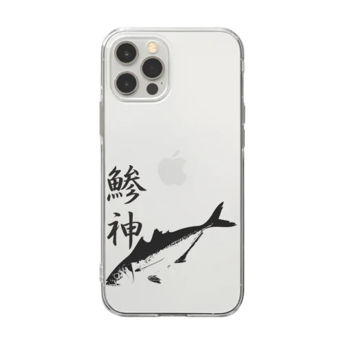 アジ釣り専用～鯵神仕様 Soft Clear Smartphone Case