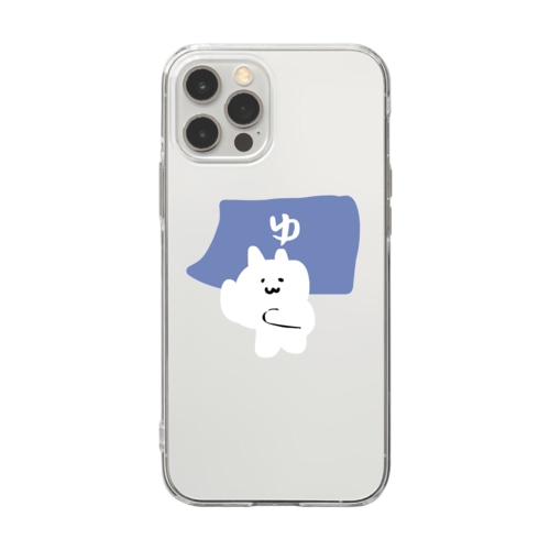 銭湯ねこ Soft Clear Smartphone Case
