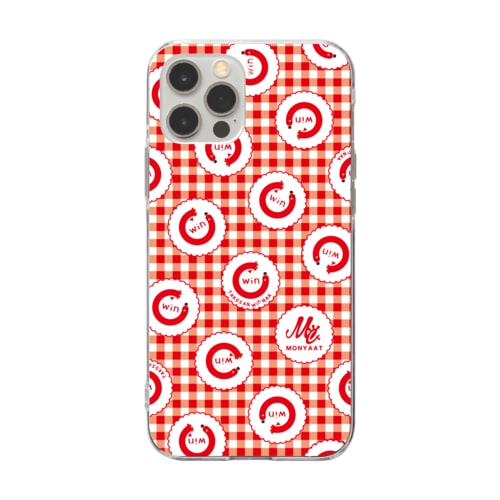 たこさんwinなーのランドルト環？ Soft Clear Smartphone Case