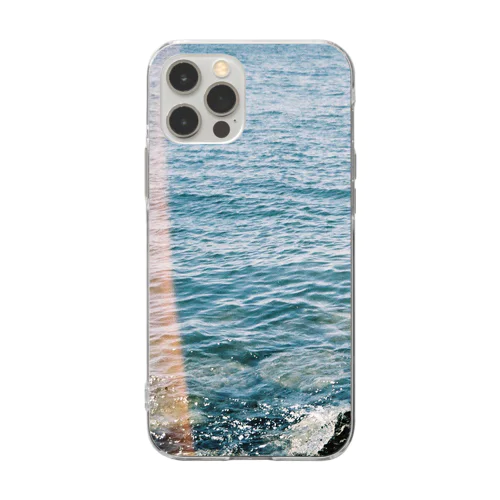 海と光 Soft Clear Smartphone Case