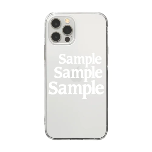 sample Soft Clear Smartphone Case