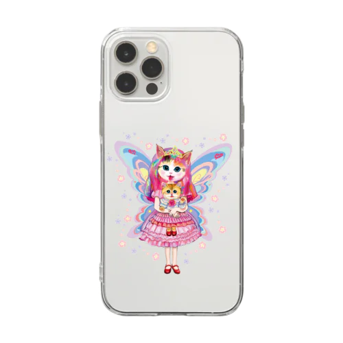 猫かぶりお姫様 Soft Clear Smartphone Case