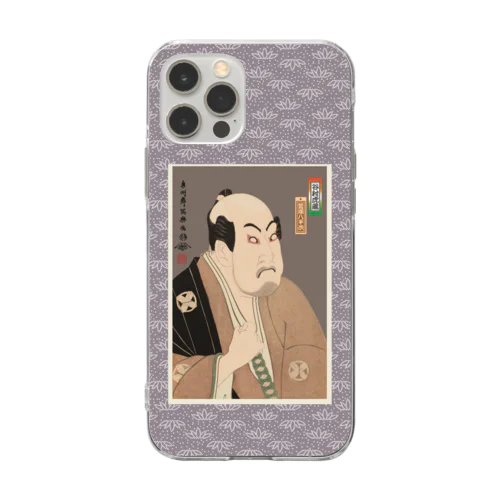 谷村虎蔵の鷲塚八平次 Soft Clear Smartphone Case