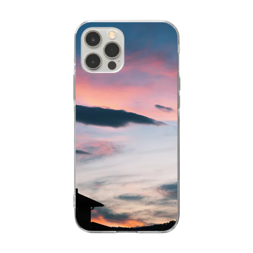  Summer dusk Soft Clear Smartphone Case