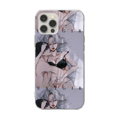 SEXYGIRL Soft Clear Smartphone Case