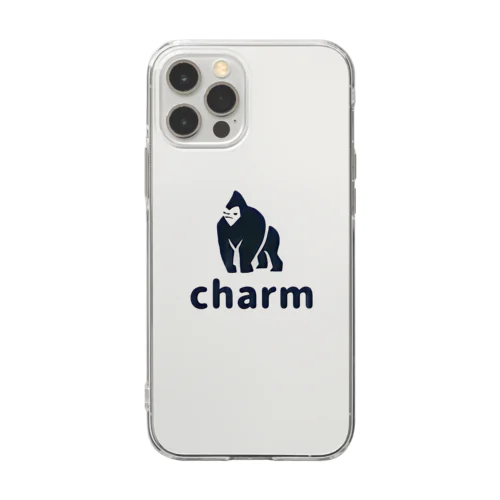 charm ソフトクリアスマホケース