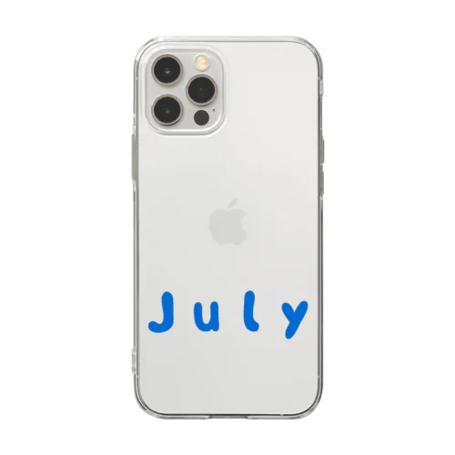 ●Ｊｕｌｙ●７月● Soft Clear Smartphone Case