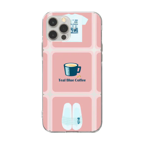 TealBlueItems _Cube PINK Ver. Soft Clear Smartphone Case