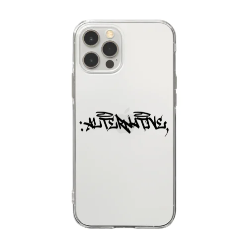 オルタネイティ部タグ Soft Clear Smartphone Case