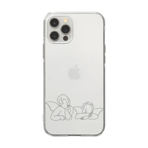 サイゼのやつ Soft Clear Smartphone Case