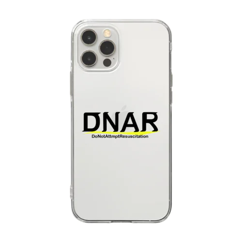 DNAR ソフトクリアスマホケース